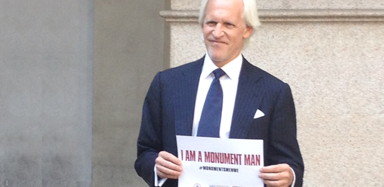 
            	I am a Monuments Man! #MonumentsMenWE