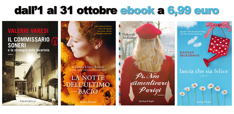 
            	Gli ebook di ottobre a 6,99 euro
