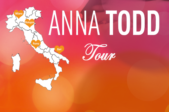 
            	Anna Todd in Italia per NOTHING LESS