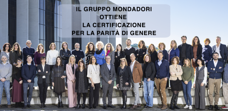 Il Gruppo Mondadori ottiene la certificazione per la parità di genere
