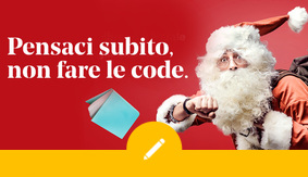 Pensaci subito, non fare le code. In libreria il Natale è già iniziato!